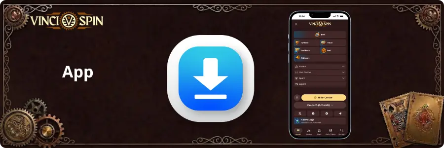 Vincispin app